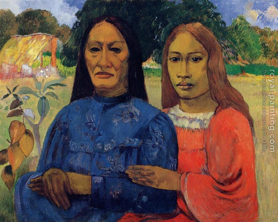 Paul Gauguin : Mother and Daughter